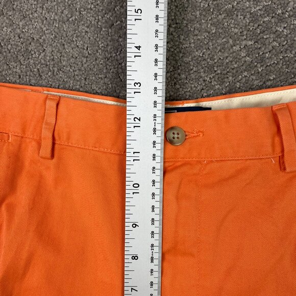 Vintage Polo Ralph Lauren Prospect Shorts Men's 40 Orange Cotton Classic Chino - Picture 12 of 15